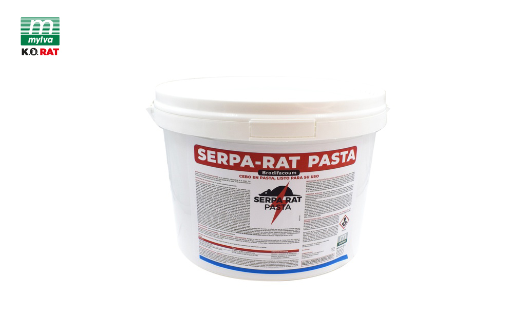 SERPA-RAT PASTA BRODIFACOUM 25 PPM