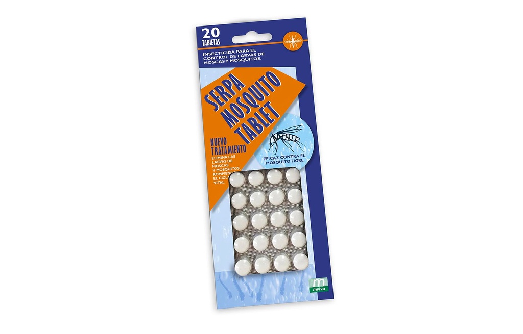 SERPA MOSQUITO TABLET BLISTER 20 uds