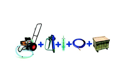 [3507] EQUIPAMENTO COMPLETO DE INJEÇÃO CON BOMBA MIB 80